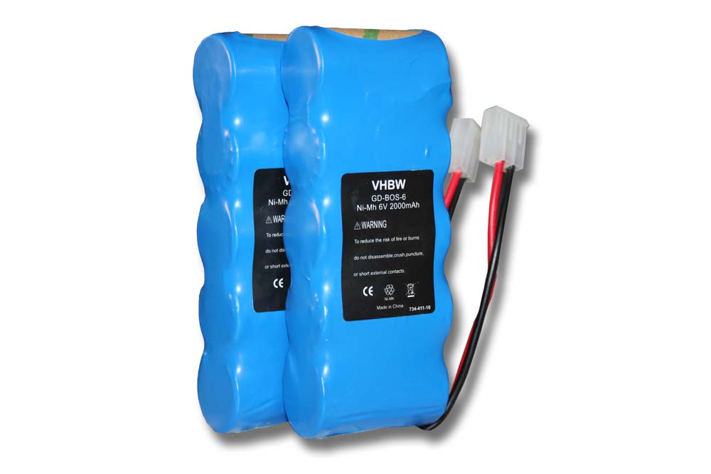 8787335119 710055 BATTERIE 6V 2000mAh pour Bosch 8781105908