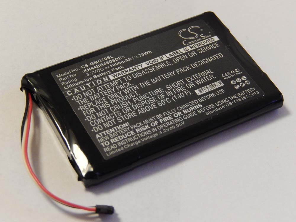 BATTERY 1000mAh for GARMIN Approach G7 Golf GPS, KH44BH48D6DE5 eBay