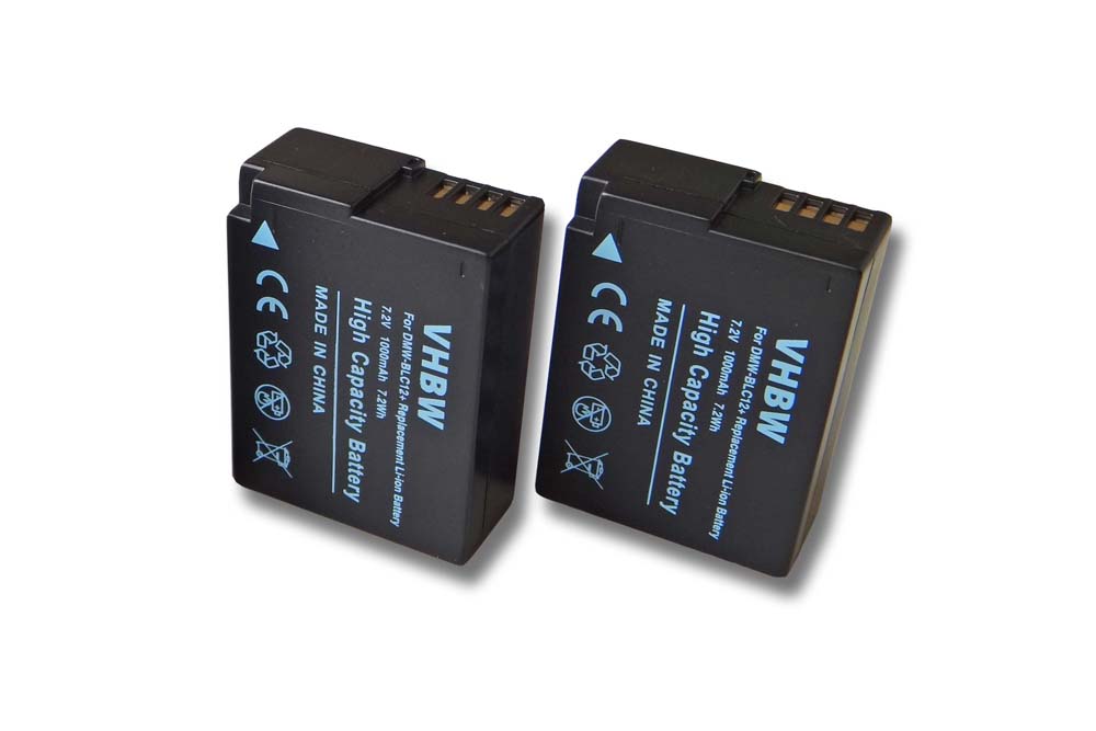 Original VHBW ® cargador para Panasonic Lumix dmc-ft5 dmc-ts5 dmc-zs30