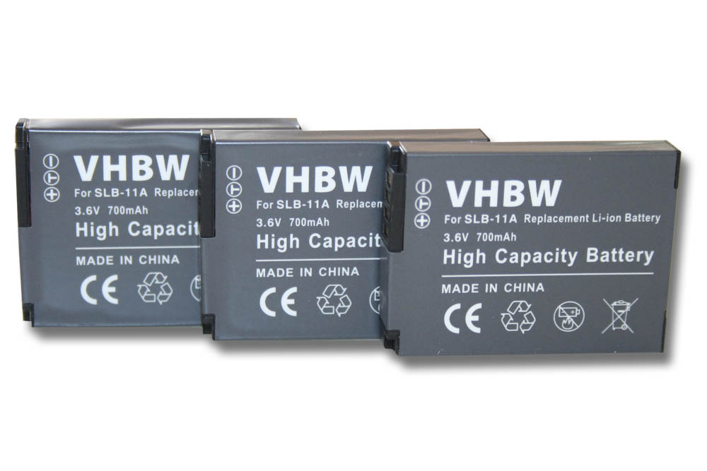 Original VHBW ® cargador para Samsung ex1/tl320/tl500/slb-11a