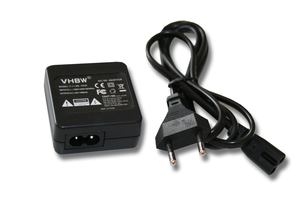 Adaptador de CA de alimentación cargador para Casio Exilim ex-z1050//ex-z1080//ex-z2000