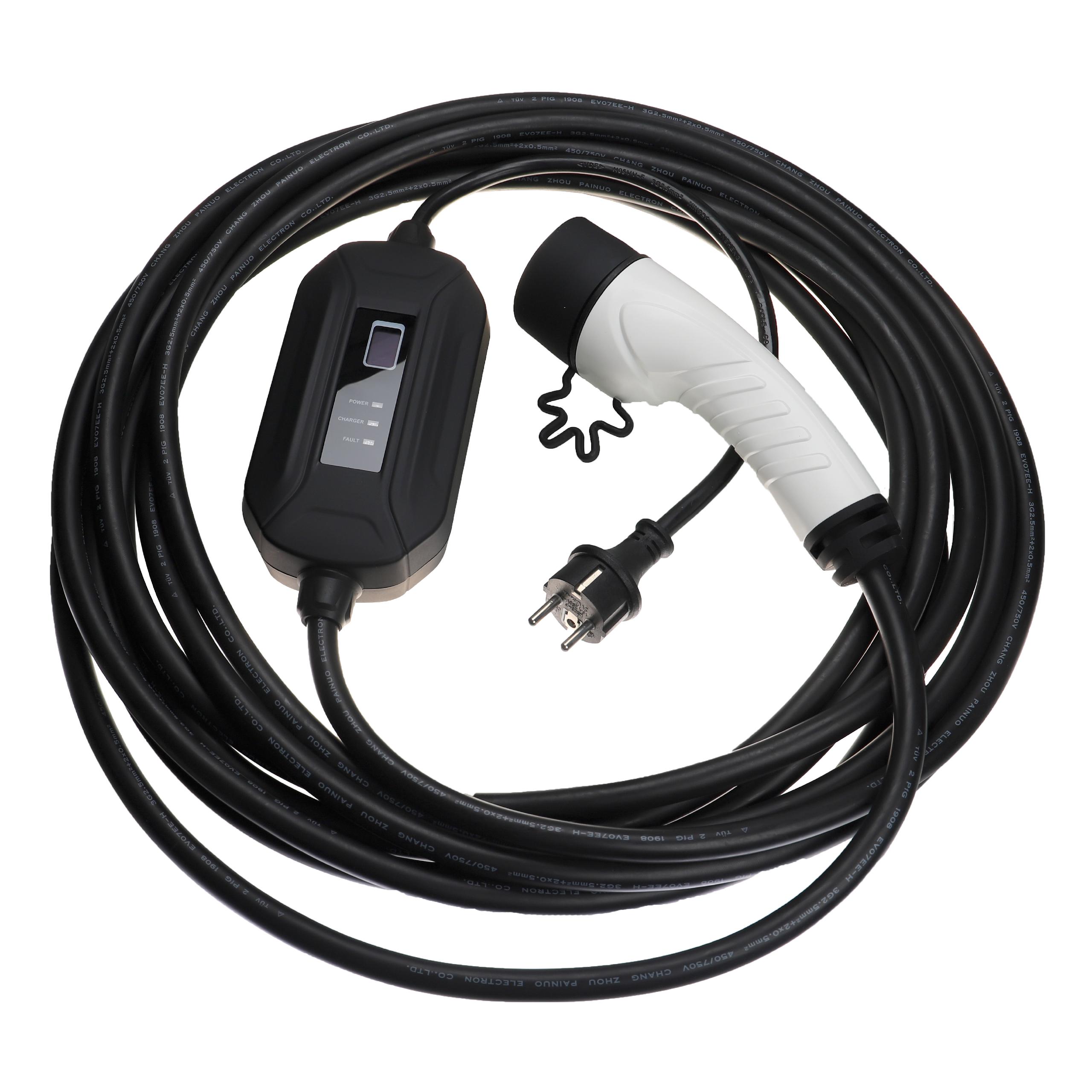 Charging cable 10m, 3.5kW, 16A for Volkswagen ID.3, ID.4, ID.5