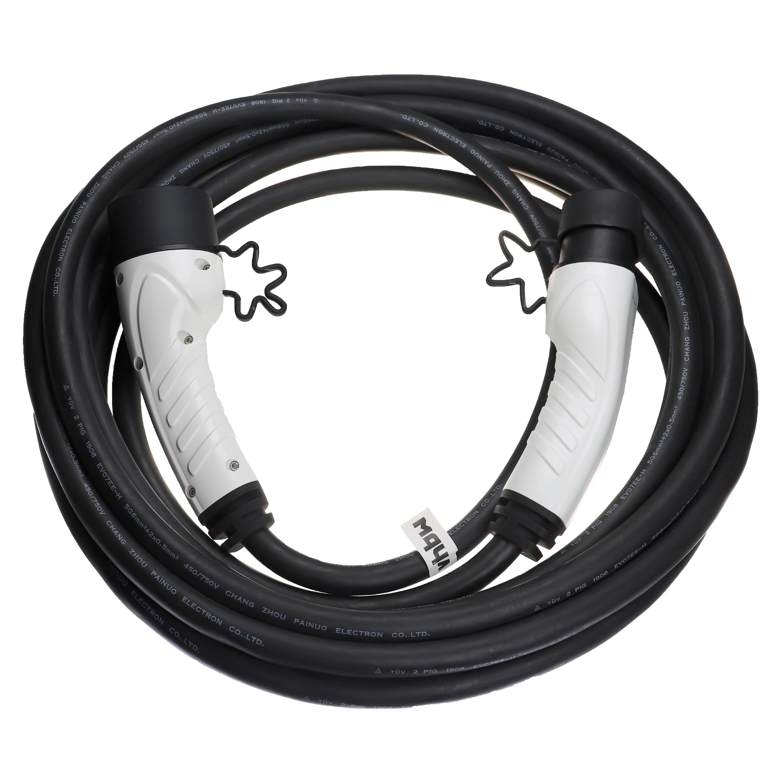 Charching Cable for Audi Q8 TFSI e 3-Phase 32A 22 kW 10m
