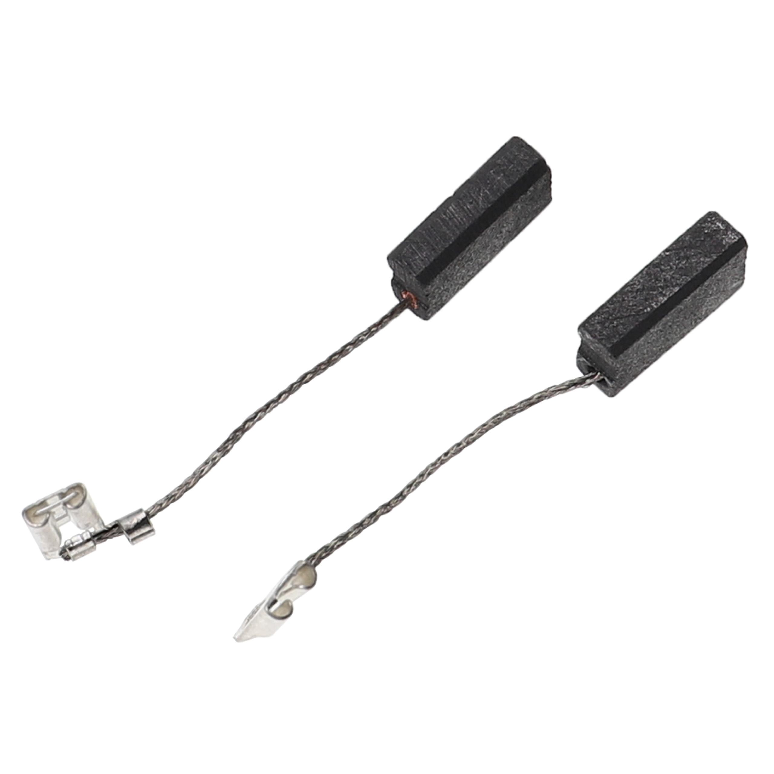 4 Spazzole A Carbone Per Motori Elettrici - Ricambio Per Utensili, Seghe, Trapani, Smerigliatrici - Foto 5