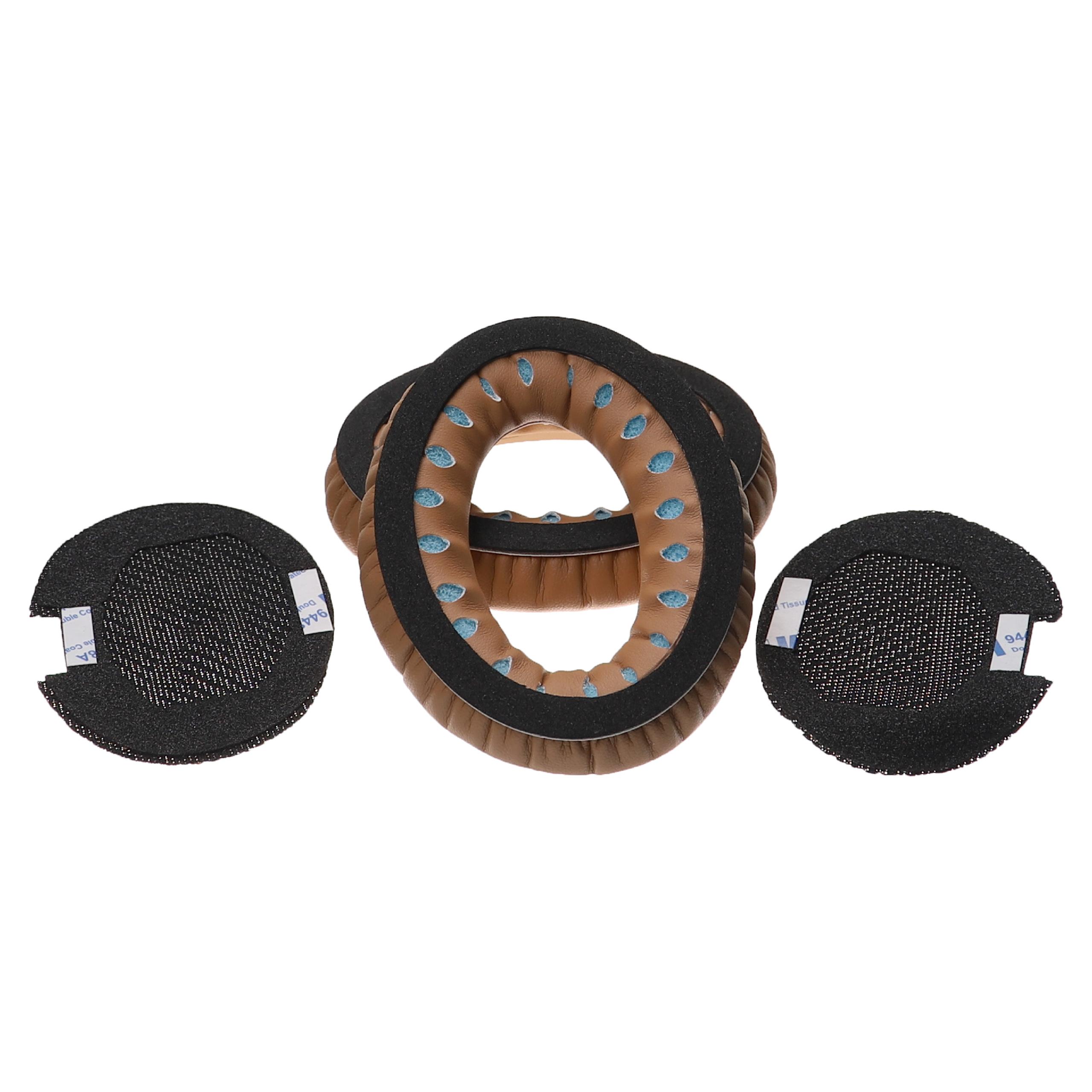 1 Paio Cuscinetti Auricolari Di Ricambio Per Bose QC35, QC35 II, QC25, QC15, QC2, AE2, SoundTrue – Memory Foam Morbido E Isolante - 4