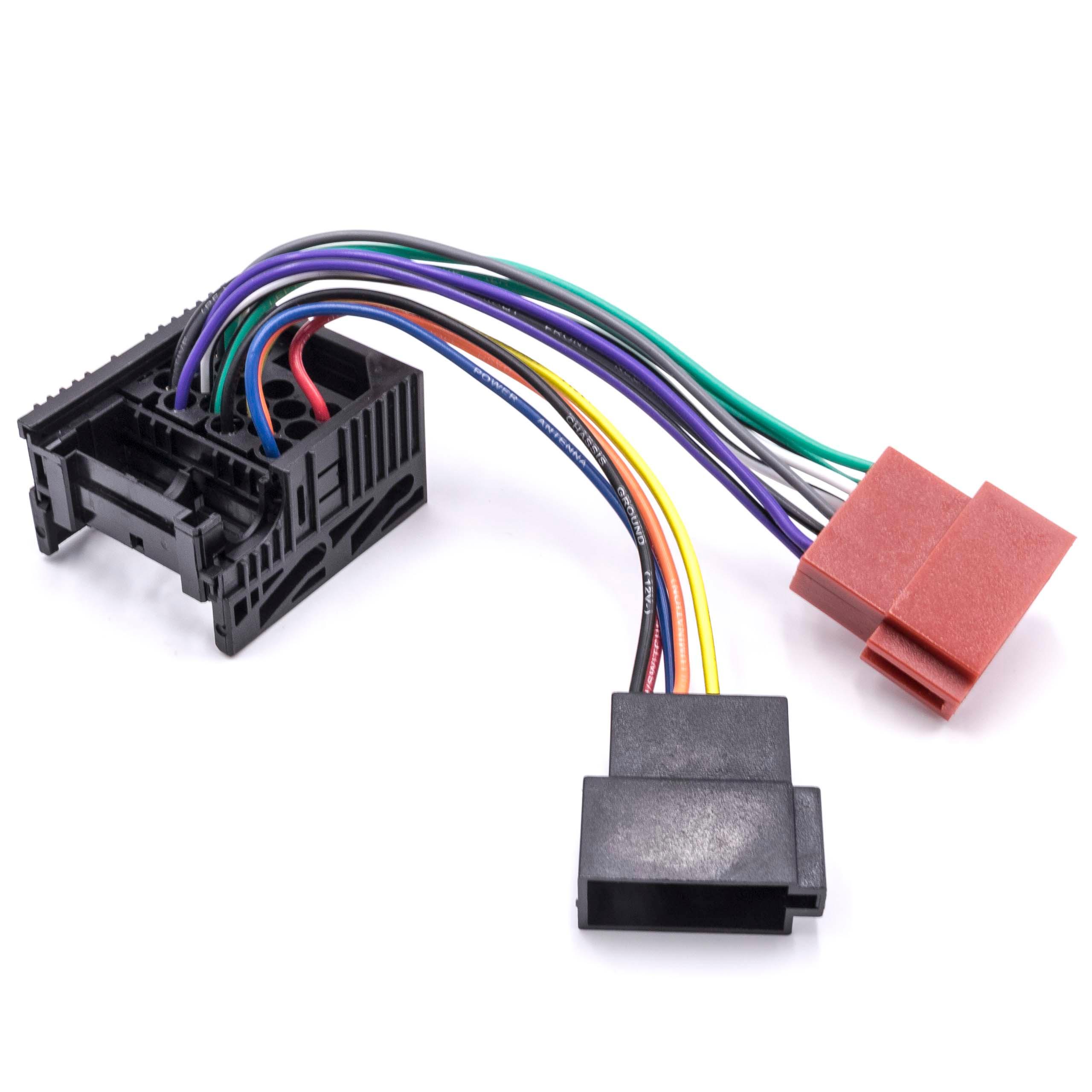 Autoradio ISO Adaptateur pour Land Rover Freelander 2001->2003 Autoradio ISO Adaptateur pour Land Rover Freelander 2001->2003