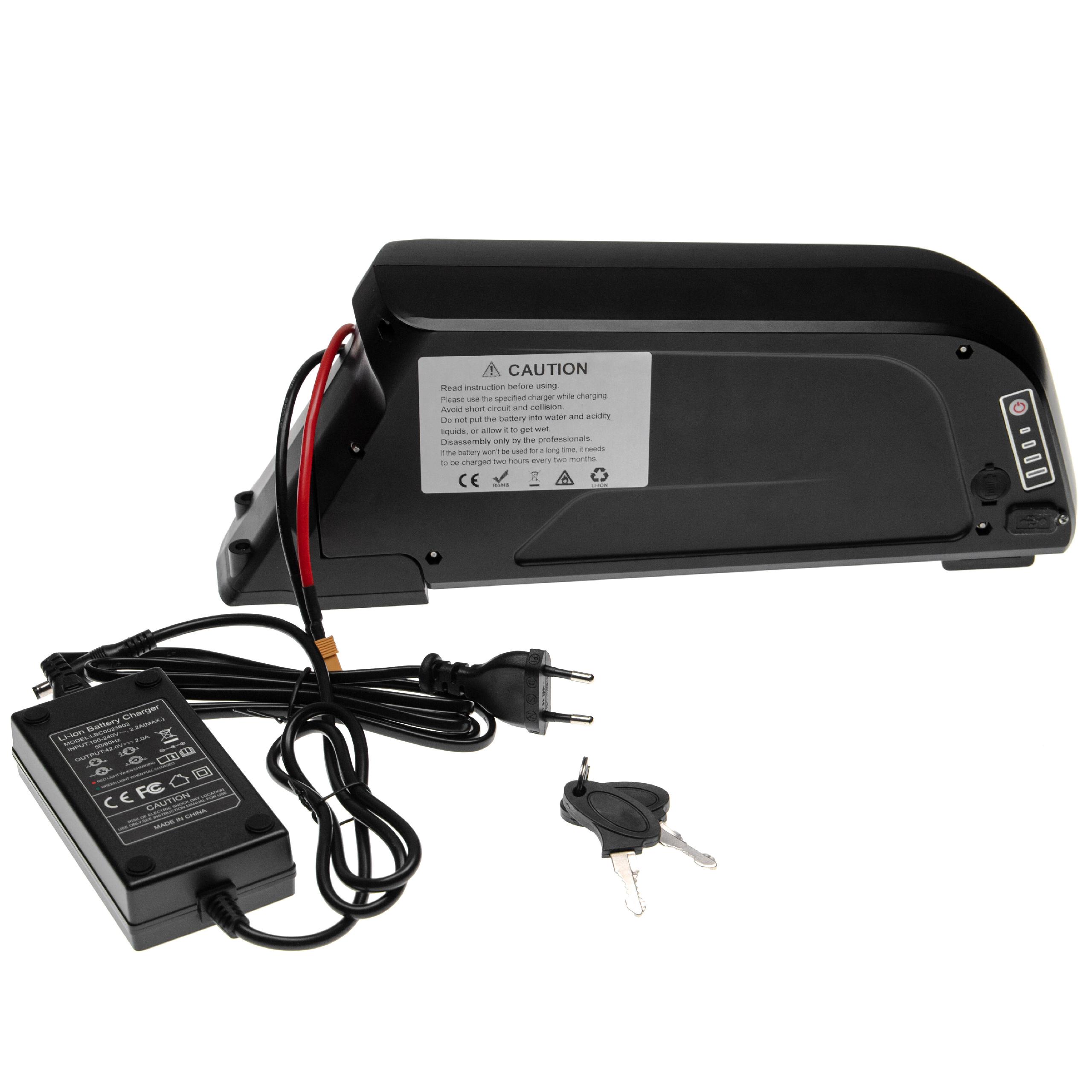 EBike Unterrohrakku mit USB Anschluss 13Ah,