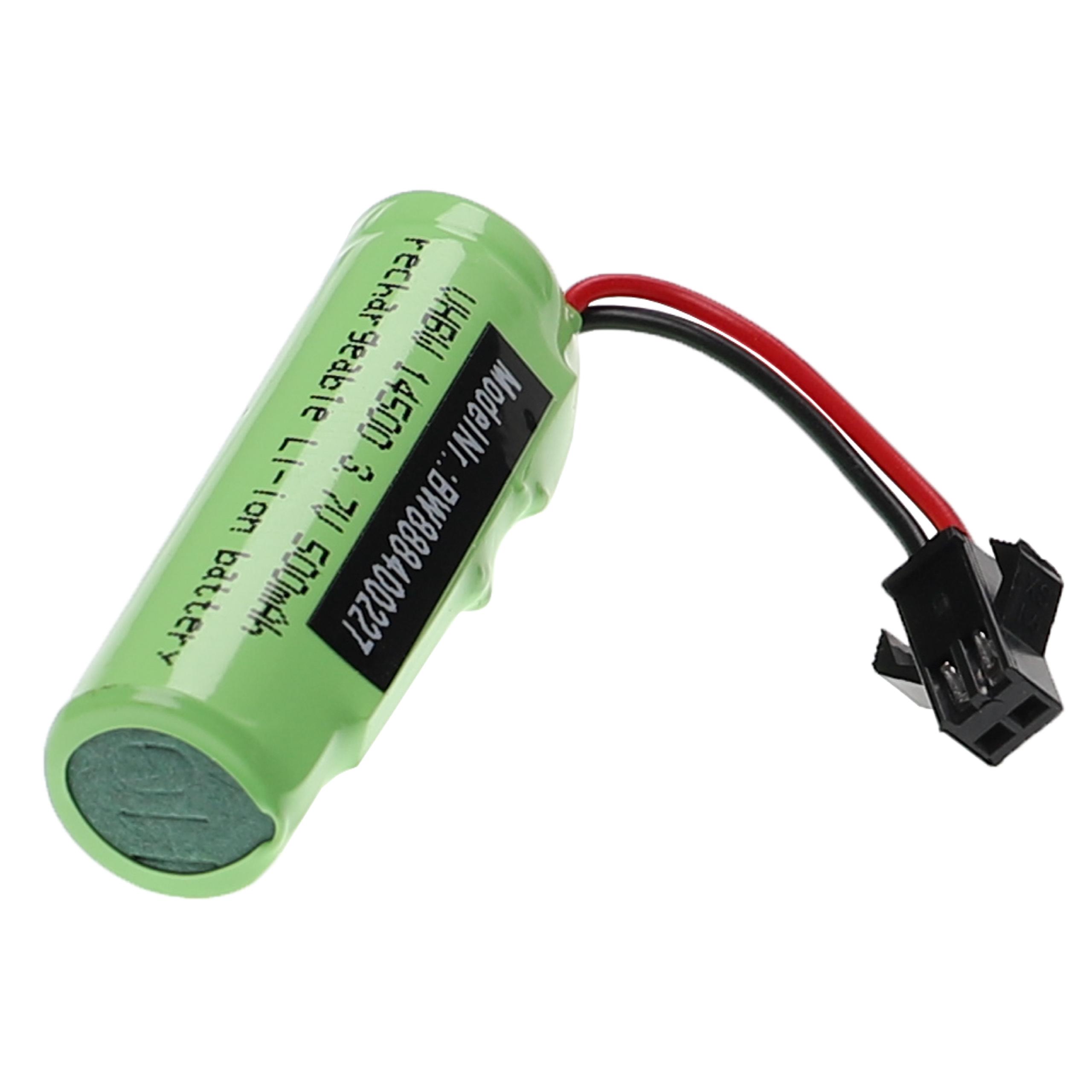 Batterie Li-Po RC 500mAh 3.7V - Connecteur BEC - Neuf Sous Emballage