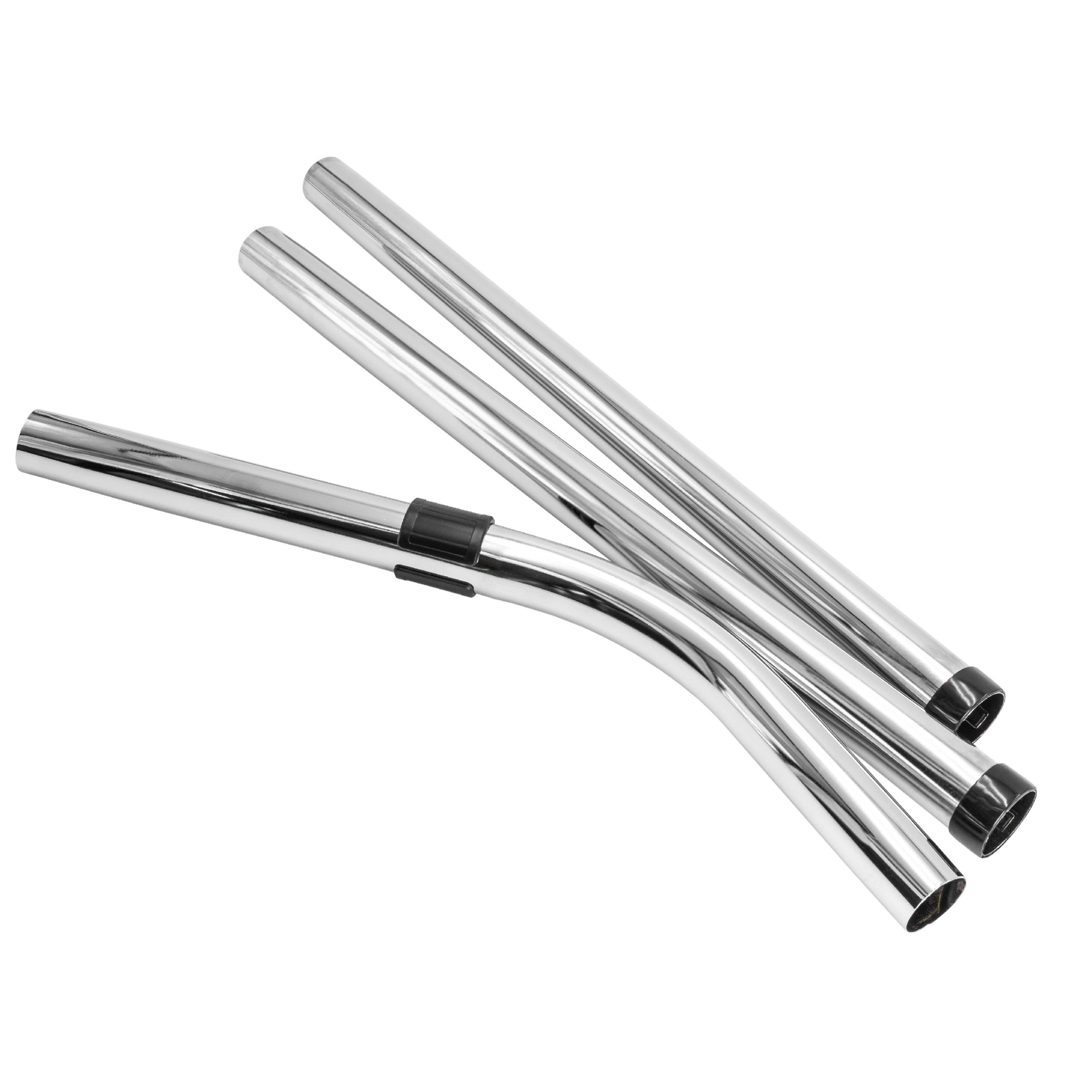 3 Tubes Rallonge Pour Aspirateur Numatic TEL390 RSV150 Etc. - 50-150 Cm - Diamètre 32 Mm - Neufs Vhbw