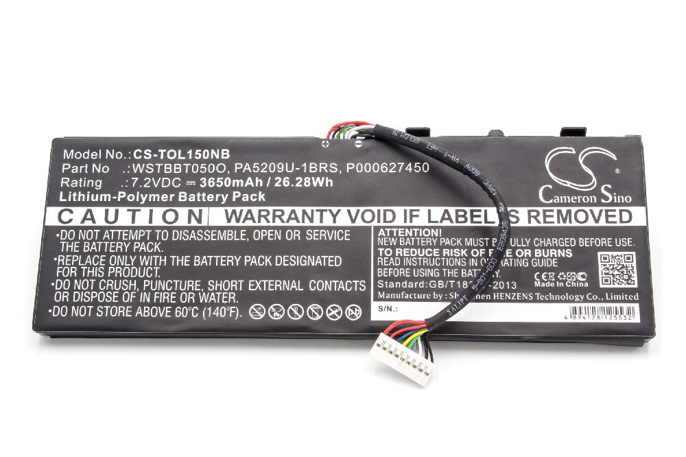 Batterie WYGUO De Remplacement Pour PC Portable Toshiba (PA5209U-1BRS, P000627450)