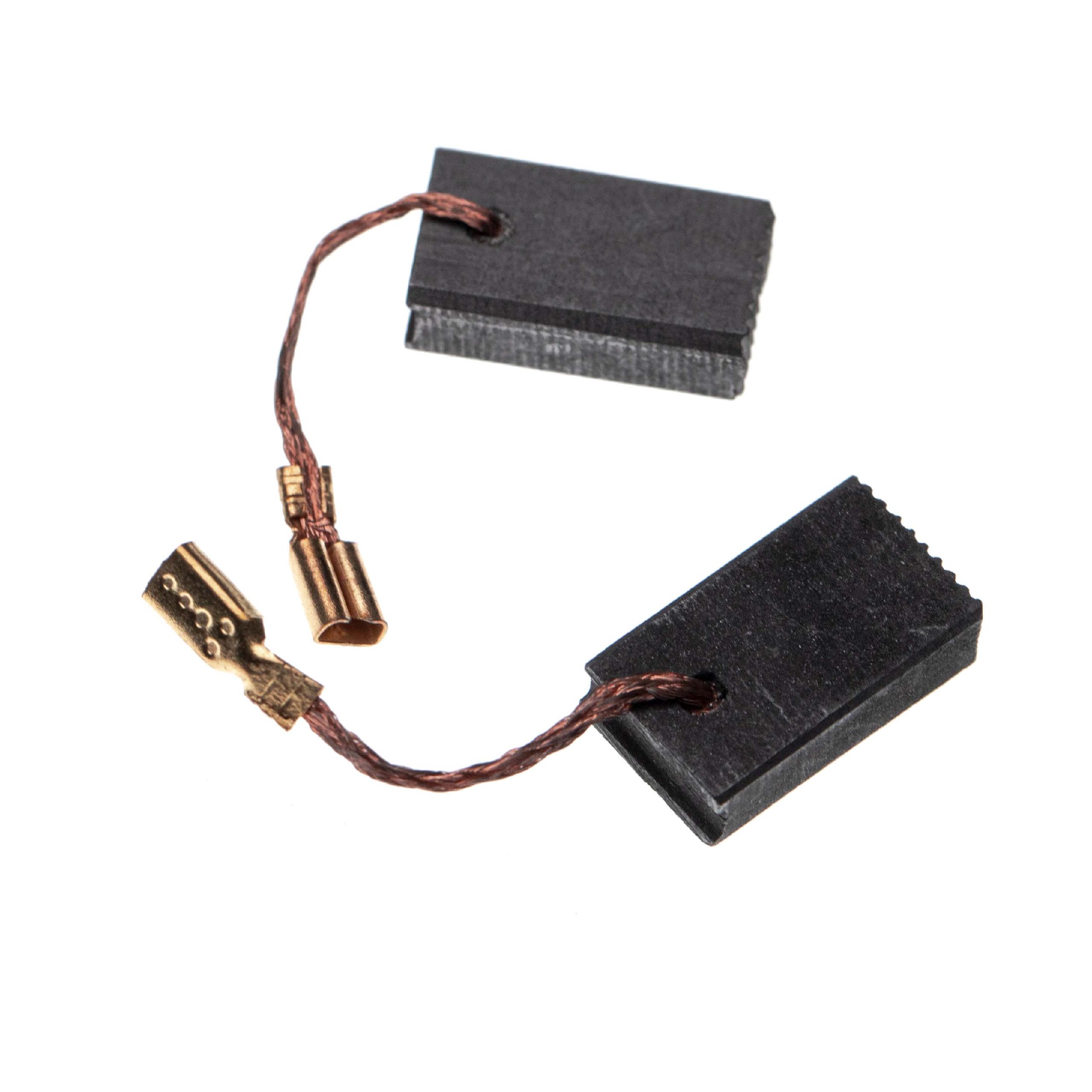 2x Kohlebürsten Motorkohlen 5x10x17mm für Bosch GWS 8-125 Z GWS 9-125 GWS 10-125