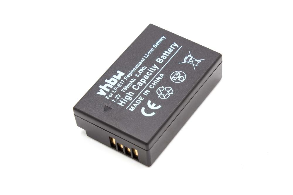 Akku Batterie 750mAh für Canon EOS 250D, 750D, 760D, 800D, M3, M5, M6 (LPE17) eBay