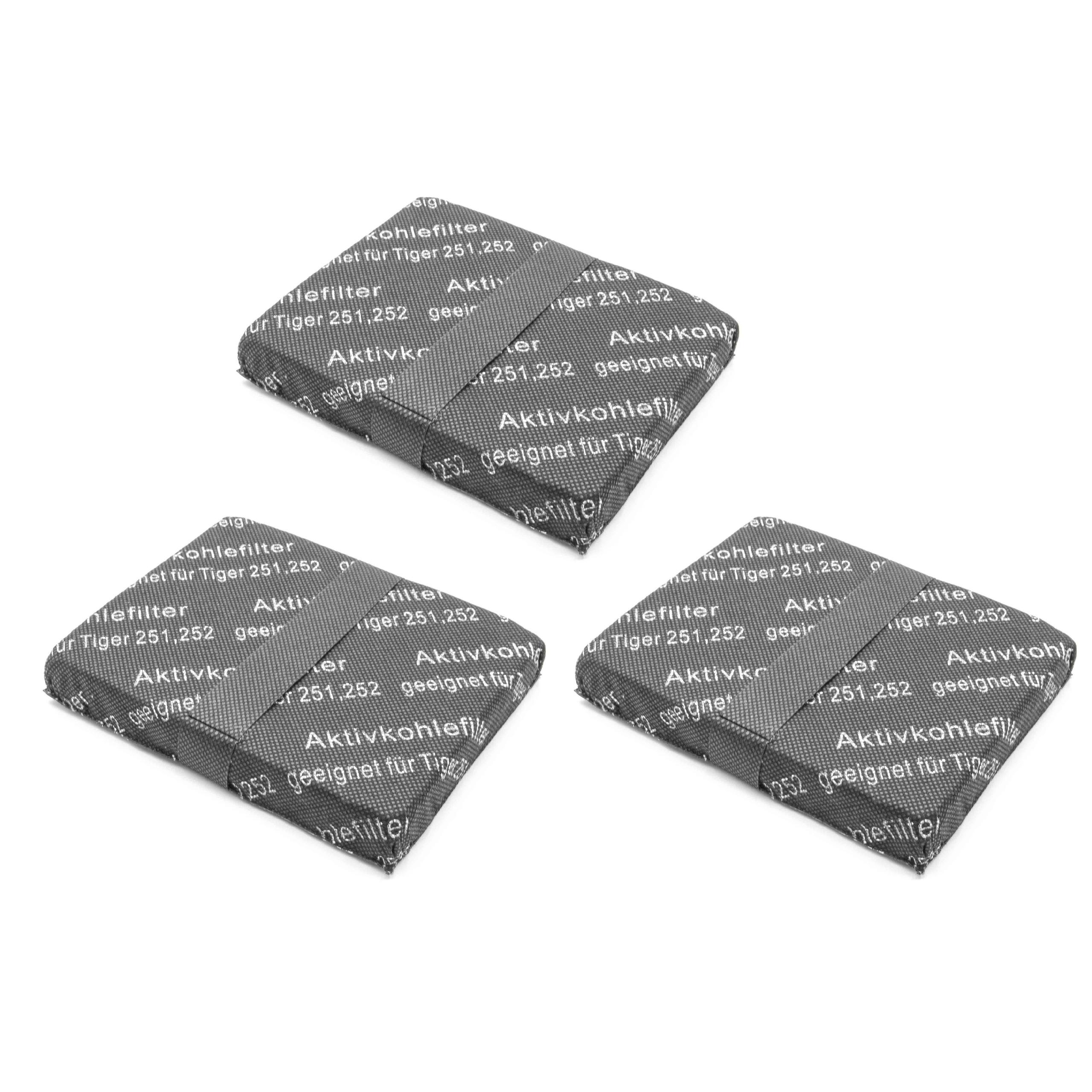 Filtro Hepa, filtro Hepa, sistema di filtraggio attivo, microfiltro – compatibile con Vorwerk Kobold Tiger 260 VT260, filtro di ricambio durevole per aria pulita e forte aspirazione filtro Hepa
