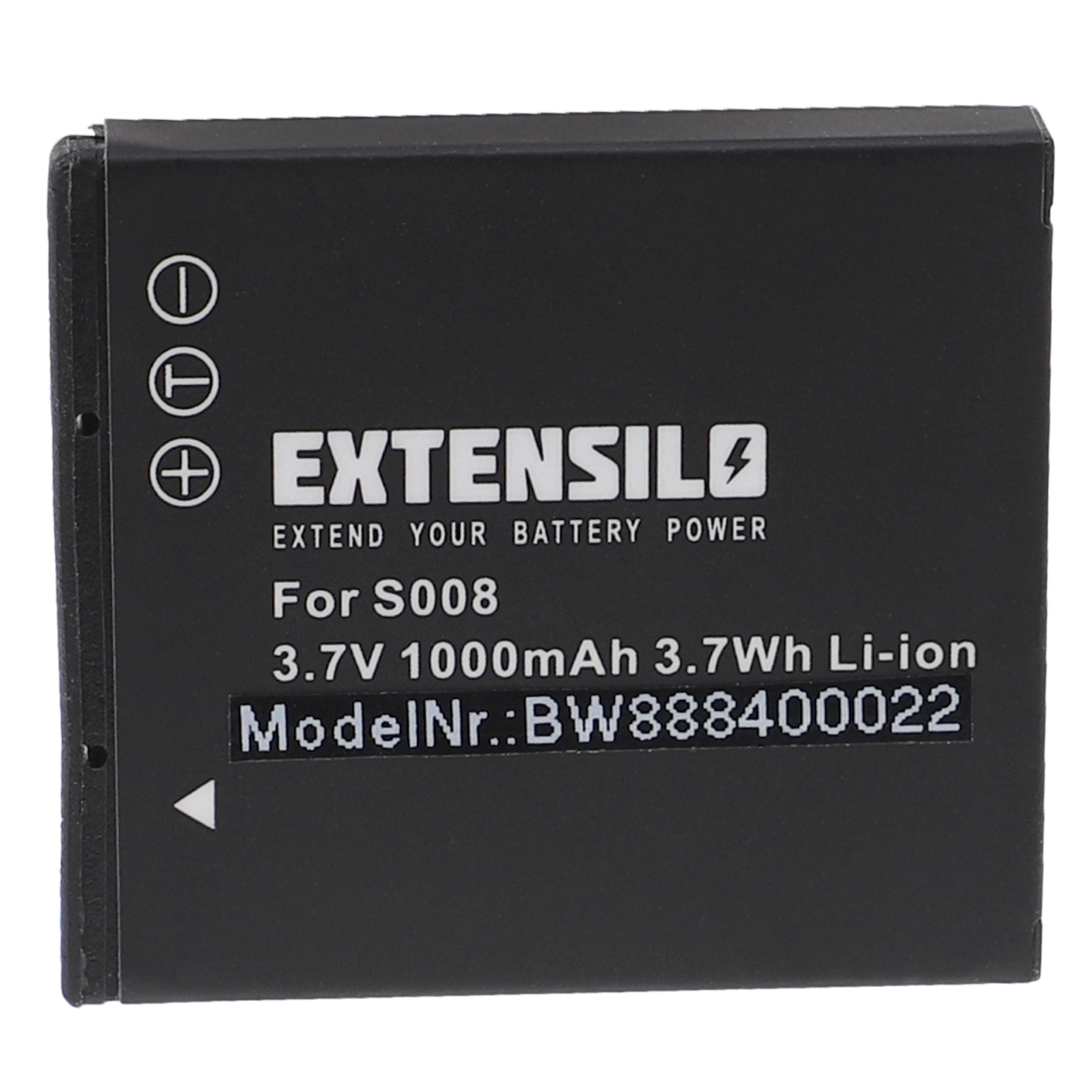Battery for Panasonic Lumix DMC-FS3 DMC-FS20 DMC-FS5 DMC-FX33 DMC