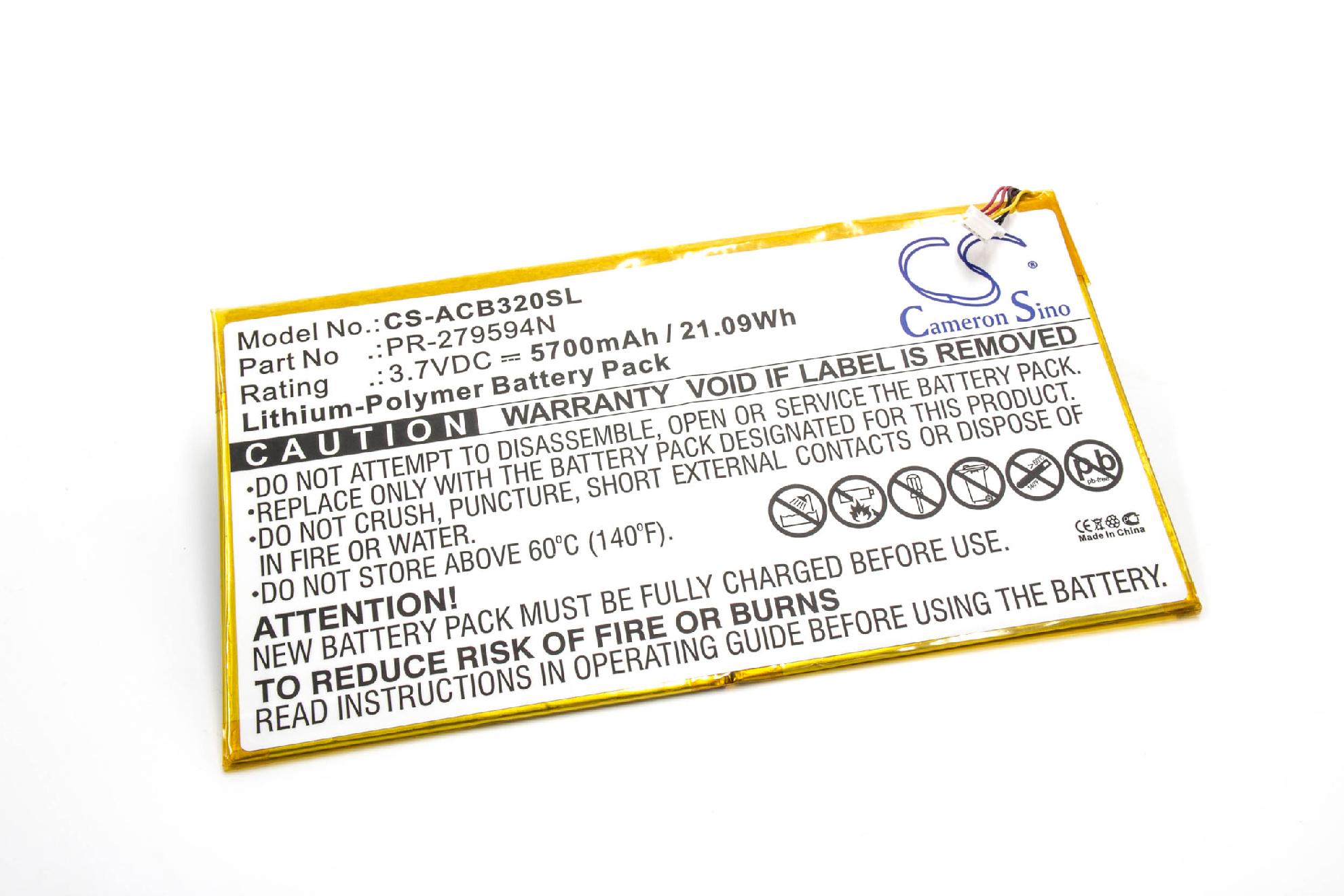 acer iconia tab 10 a3 a40 akku wechseln