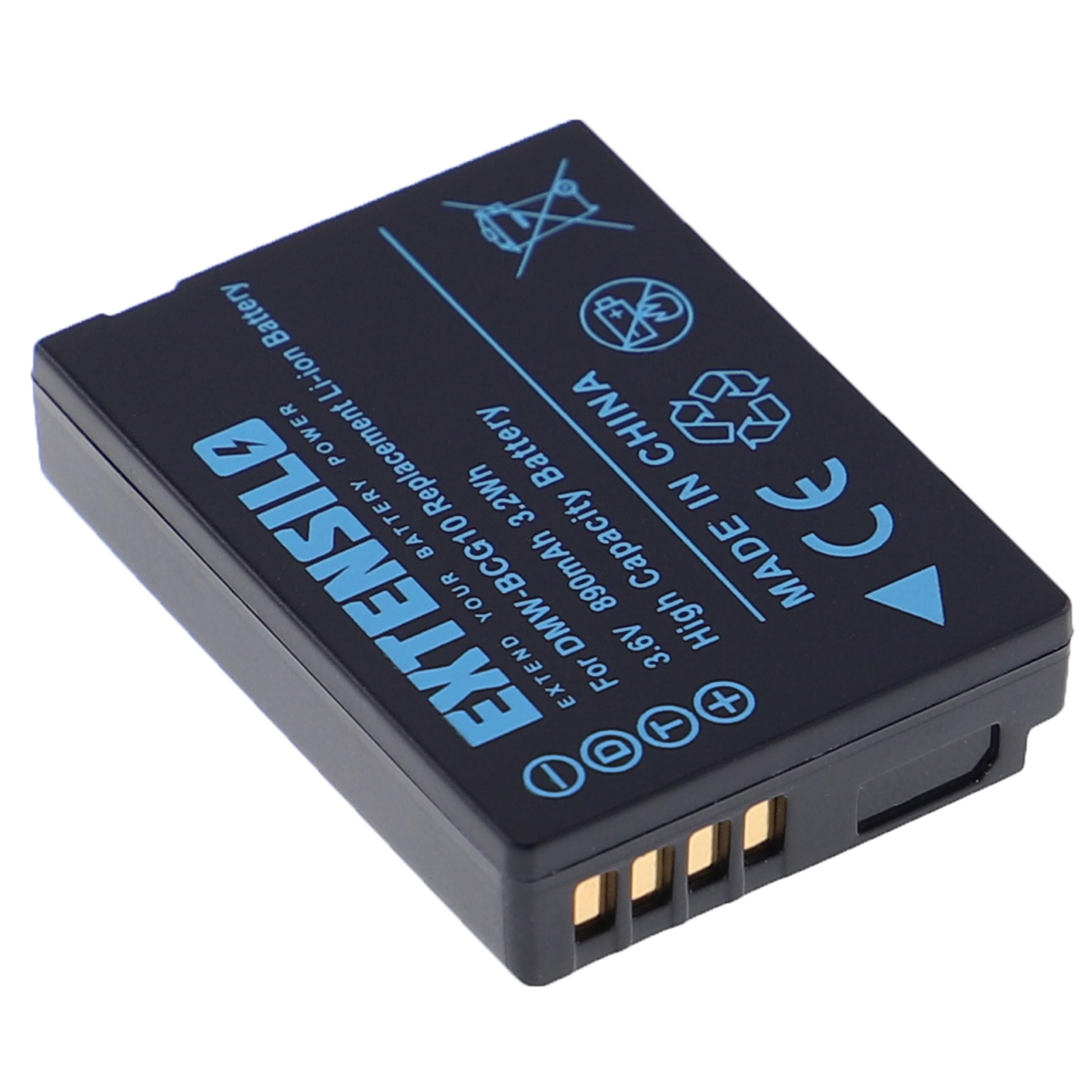 Battery for Panasonic Lumix DMC-3D1 DMC-TZ18 DMC-TZ10 DMC-TZ22 DMC