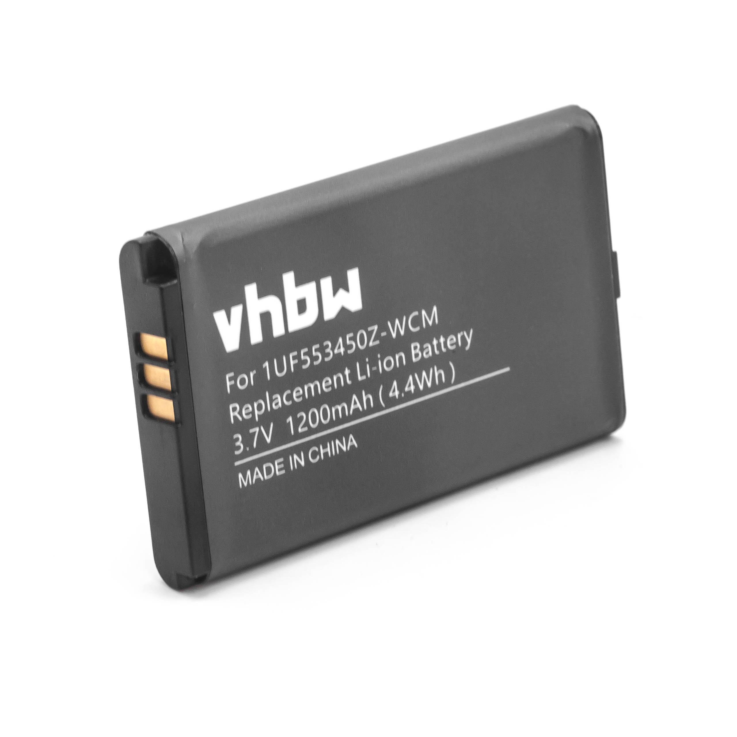 Batteria per Wacom PTH-850-FR PTH-850-ES PTH-850-DE PTH-850-EN 1200mAh